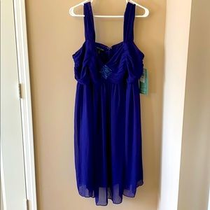 London style nights purple dress 18 W